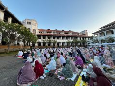 Antusiasme Masyarakat Tinggi,KAI Wisata Kembali Gelar Salat Idulfitri di Lawang Sewu Semarang