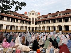 Kedua Kalinya,KAI Wisata Sukses Gelar Salat Idulfitri di Lawang Sewu