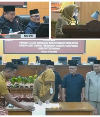 Sinergi DPRD Dan Pemkab Demak ,Sahkan Empat Raperda Non APBD Tahun 2026