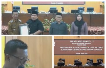 Wujudkan Demak Lebih Maju, DPRD dan Pemkab Demak Lakukan Pembahasan Empat Raperda Strategis