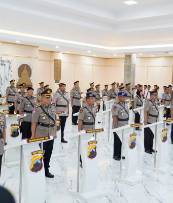 6 PJU dan 16 Kapolres Resmi Berganti , Ini Dia Daftarnya