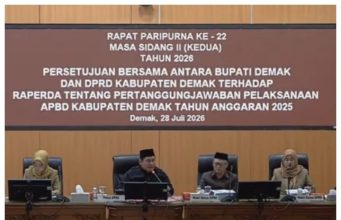 Bupati Demak Dan Dprd Setujui Raperda Pertanggungjawaban APBD 2025 Dan Empat Raperda Strategis Jadi Perda